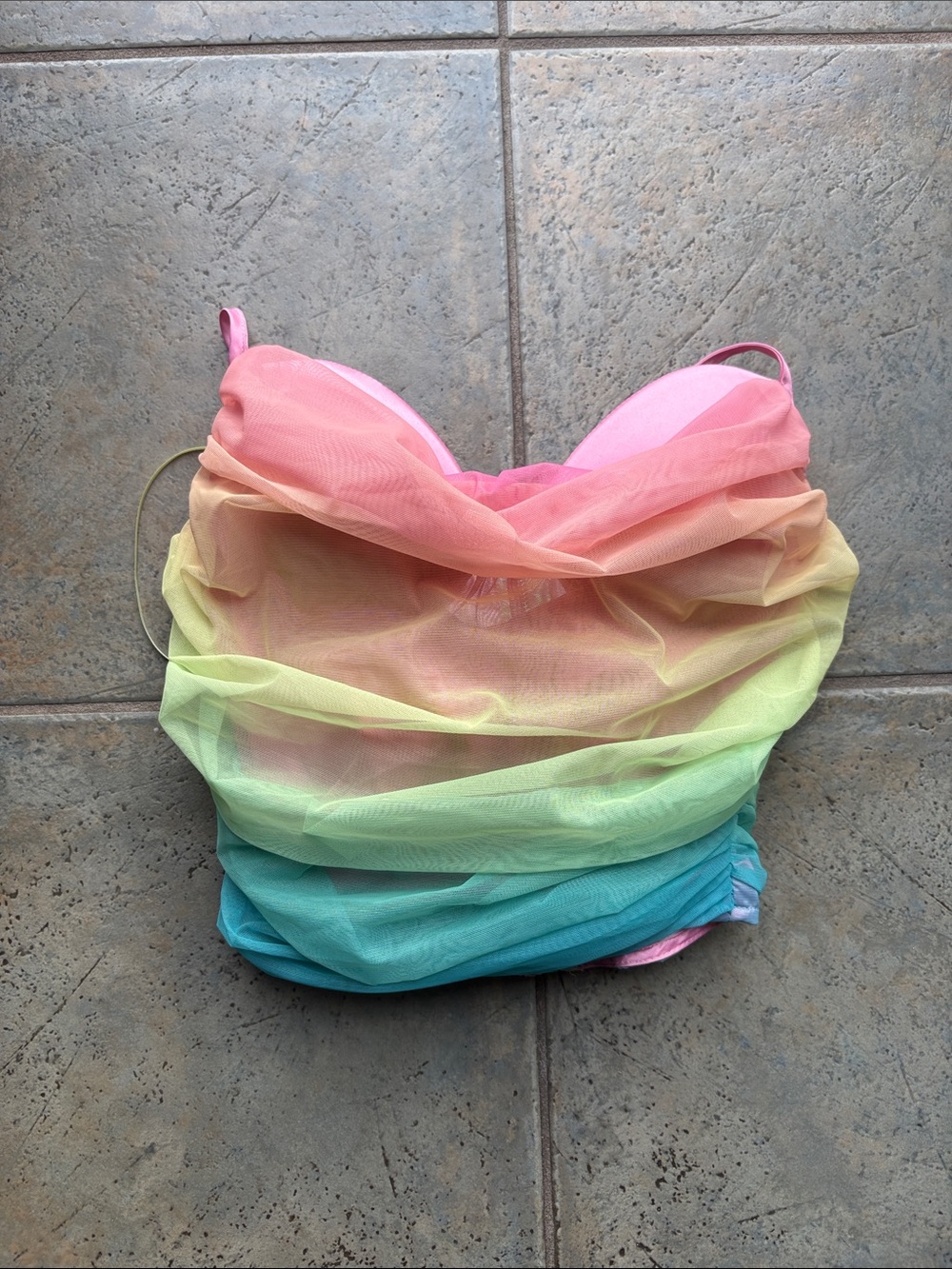Akira rainbow corset. NWT size s